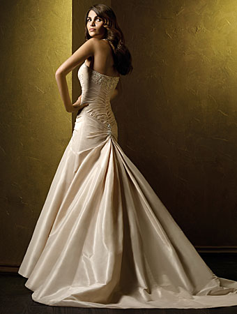 Wedding Dress_Slim A-line 10C024